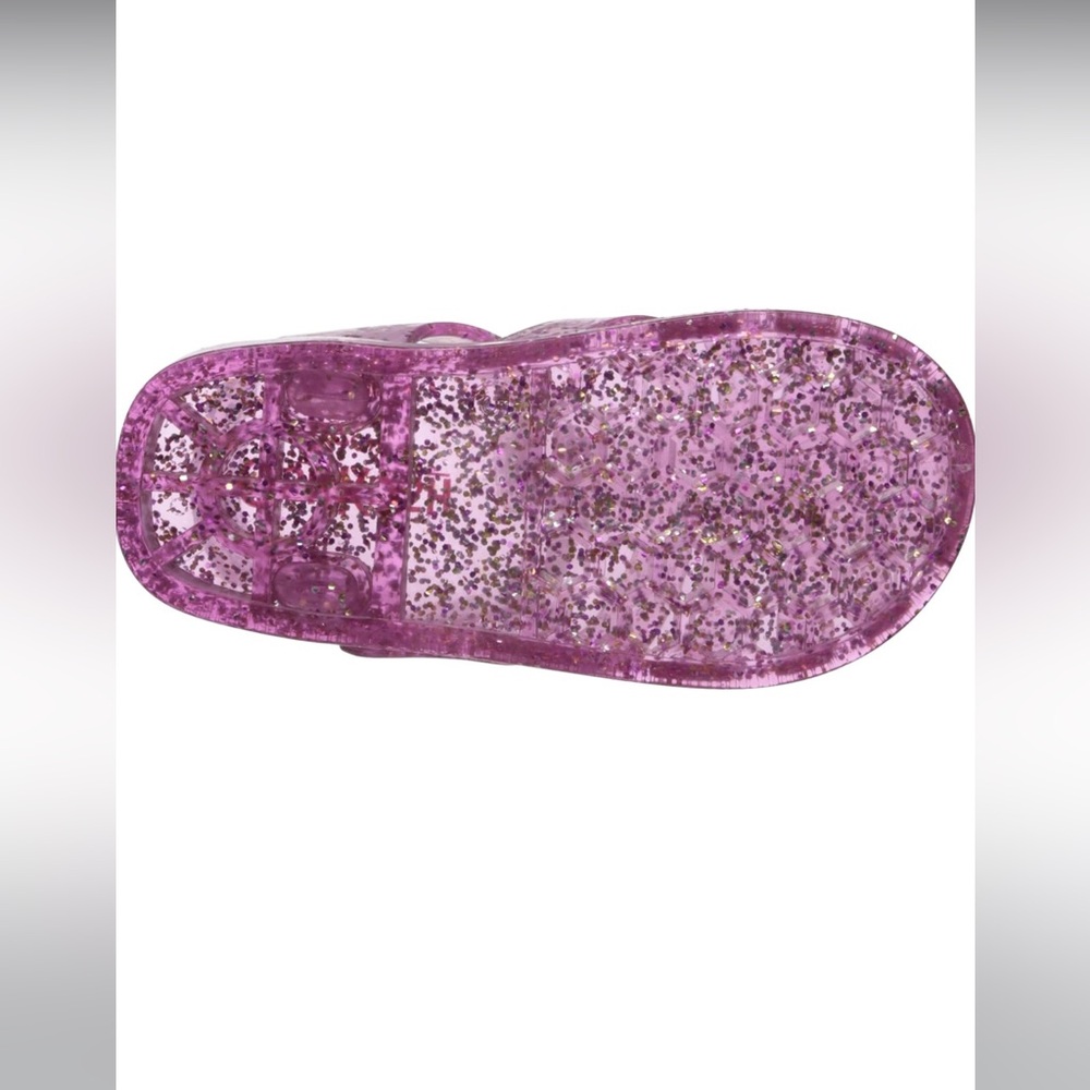 Oshkosh B’gosh Marie Jelly toddler girl sandals glittery pink size 5 - NWT - Picture 16 of 16